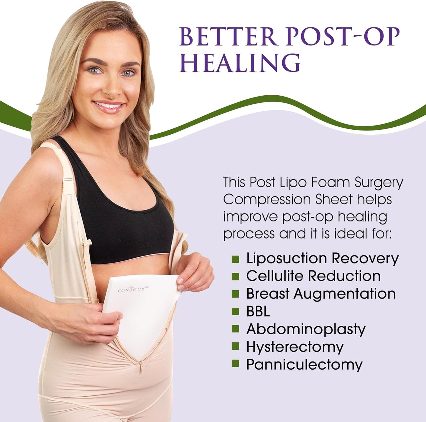 Post Surgery Lipo Foam - Pack x 2