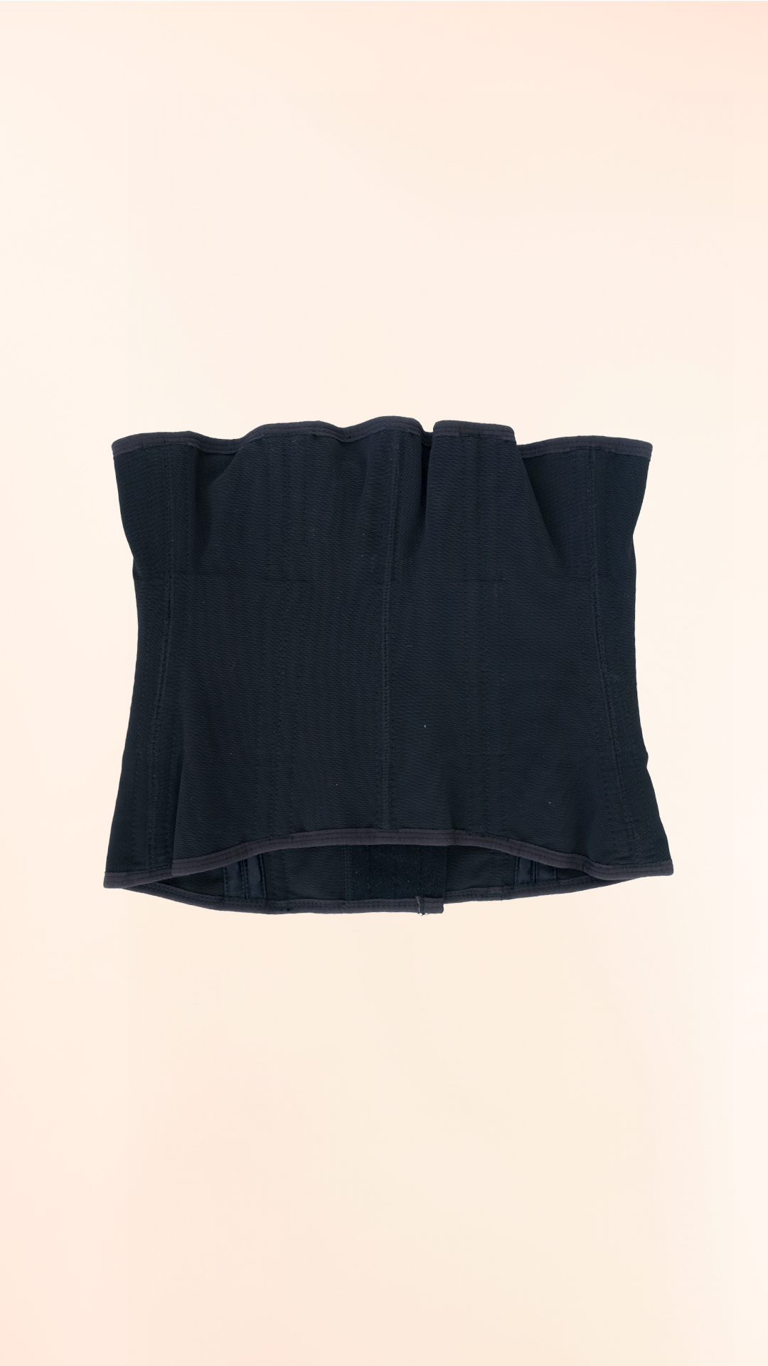 Zipper corset with wires