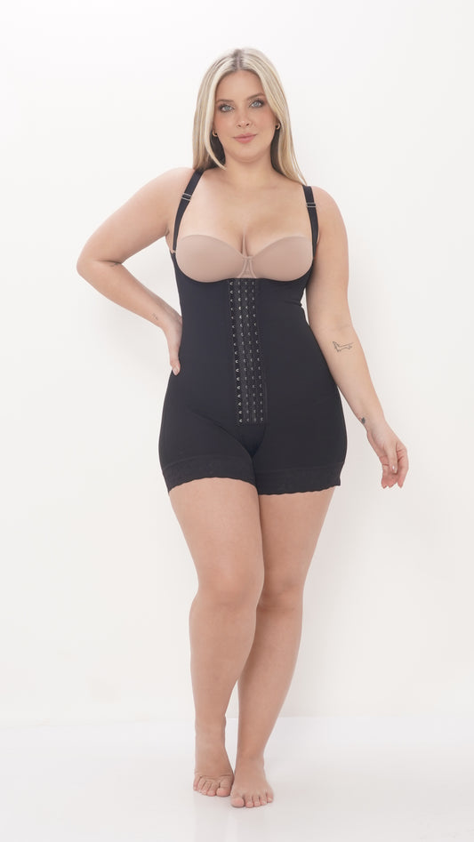 Stage Two Medium Compression Post Surgery Faja thin straps with short legs