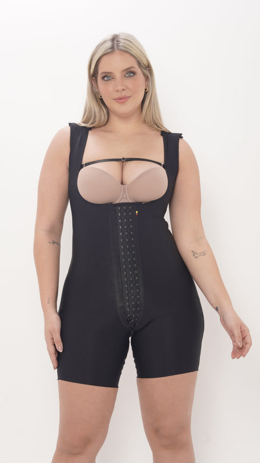 Stage Two Medium High Compression Post Surgery Faja with half legs