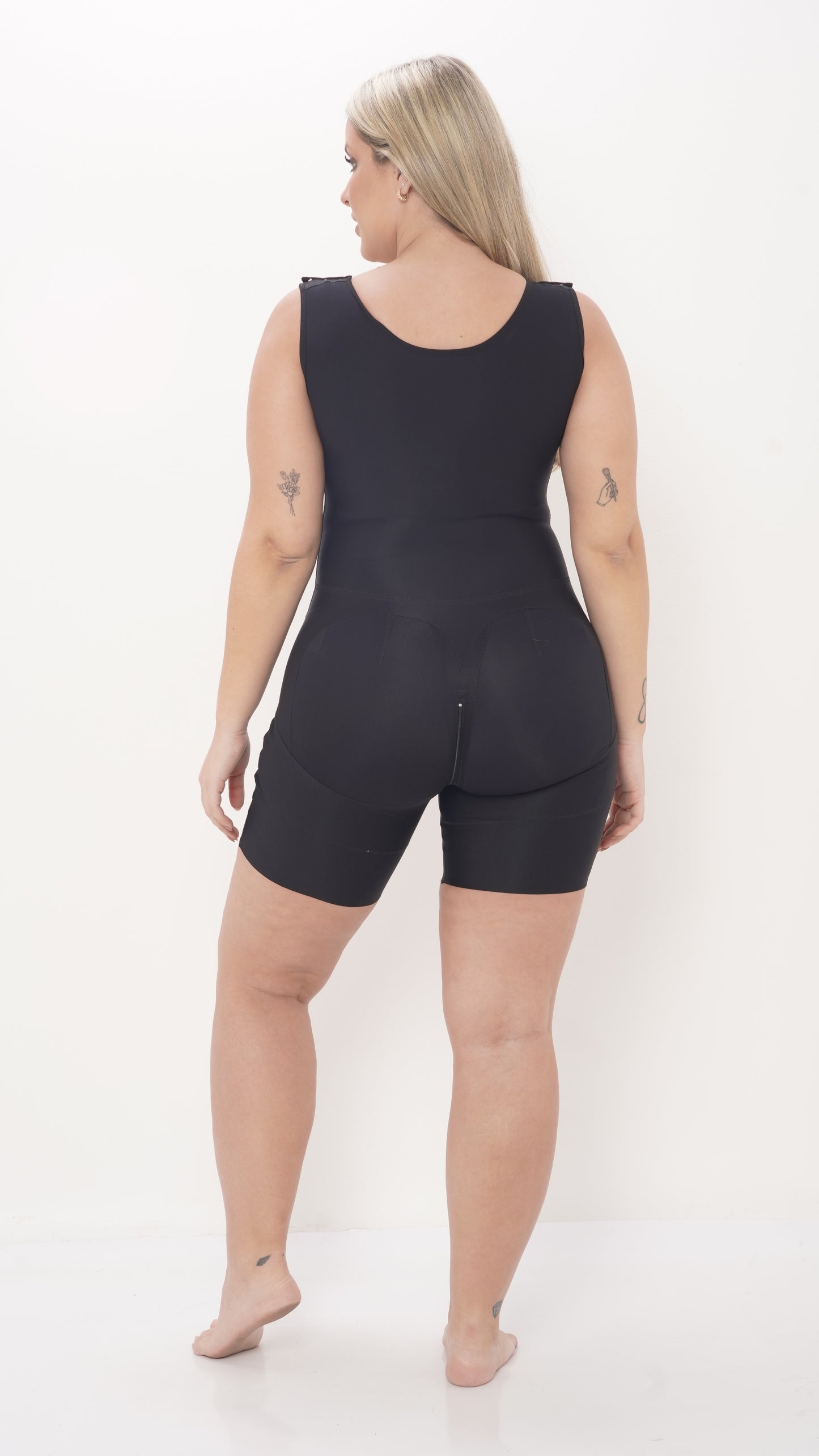 Stage Two Medium High Compression Post Surgery Faja with half legs