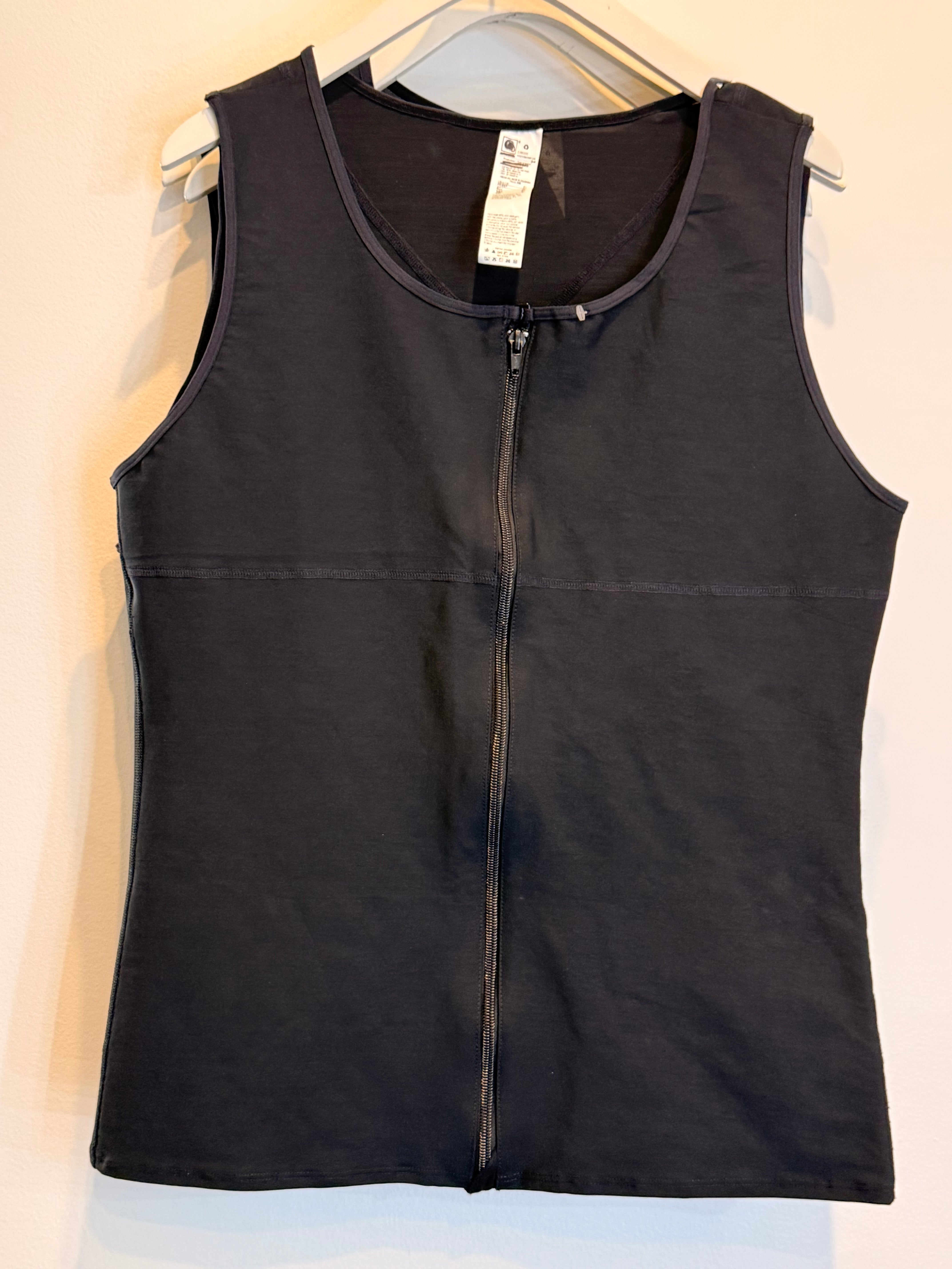 Male Post Surgery Faja Vest Black color