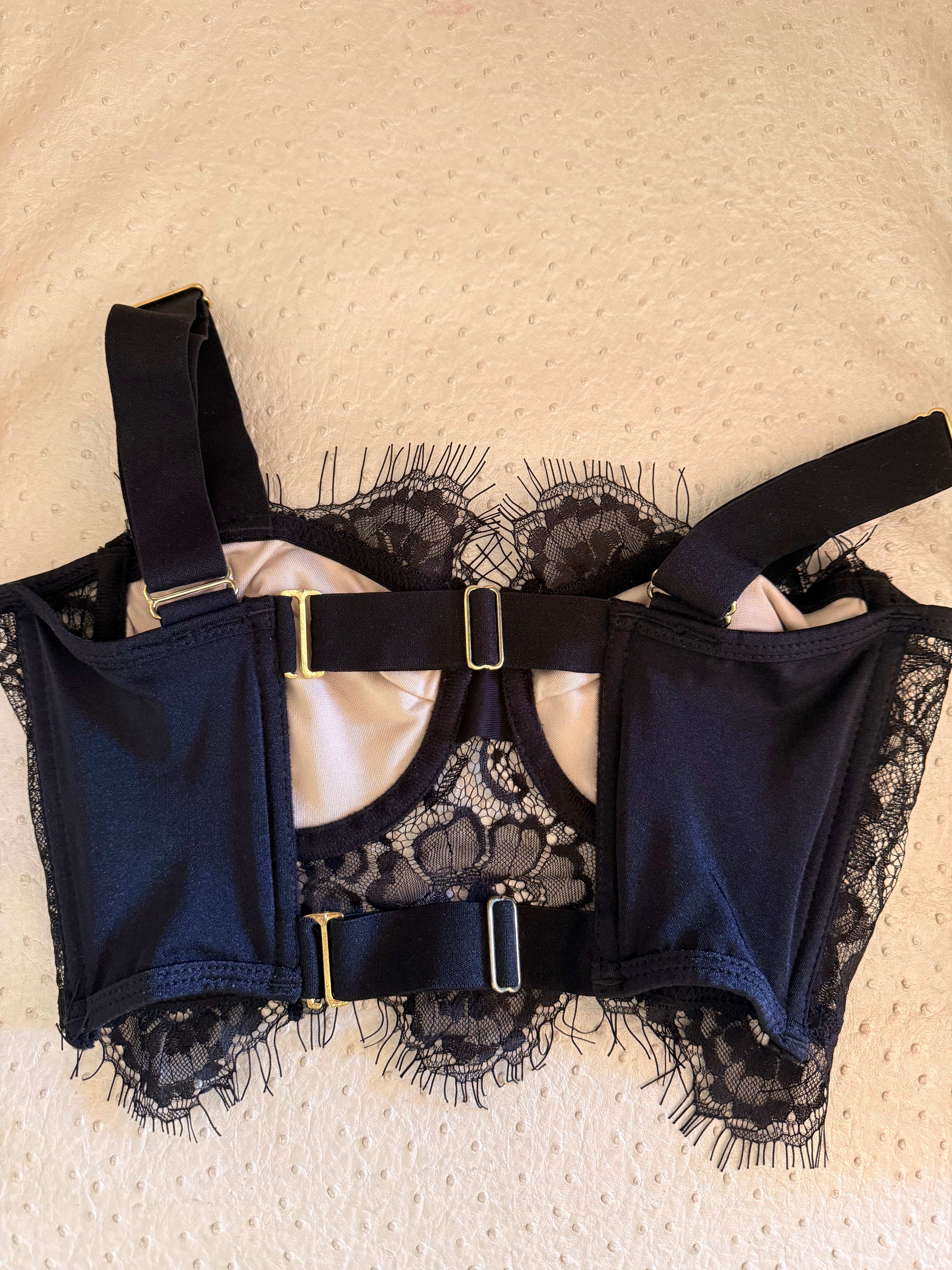 Black Lace Lingerie Set