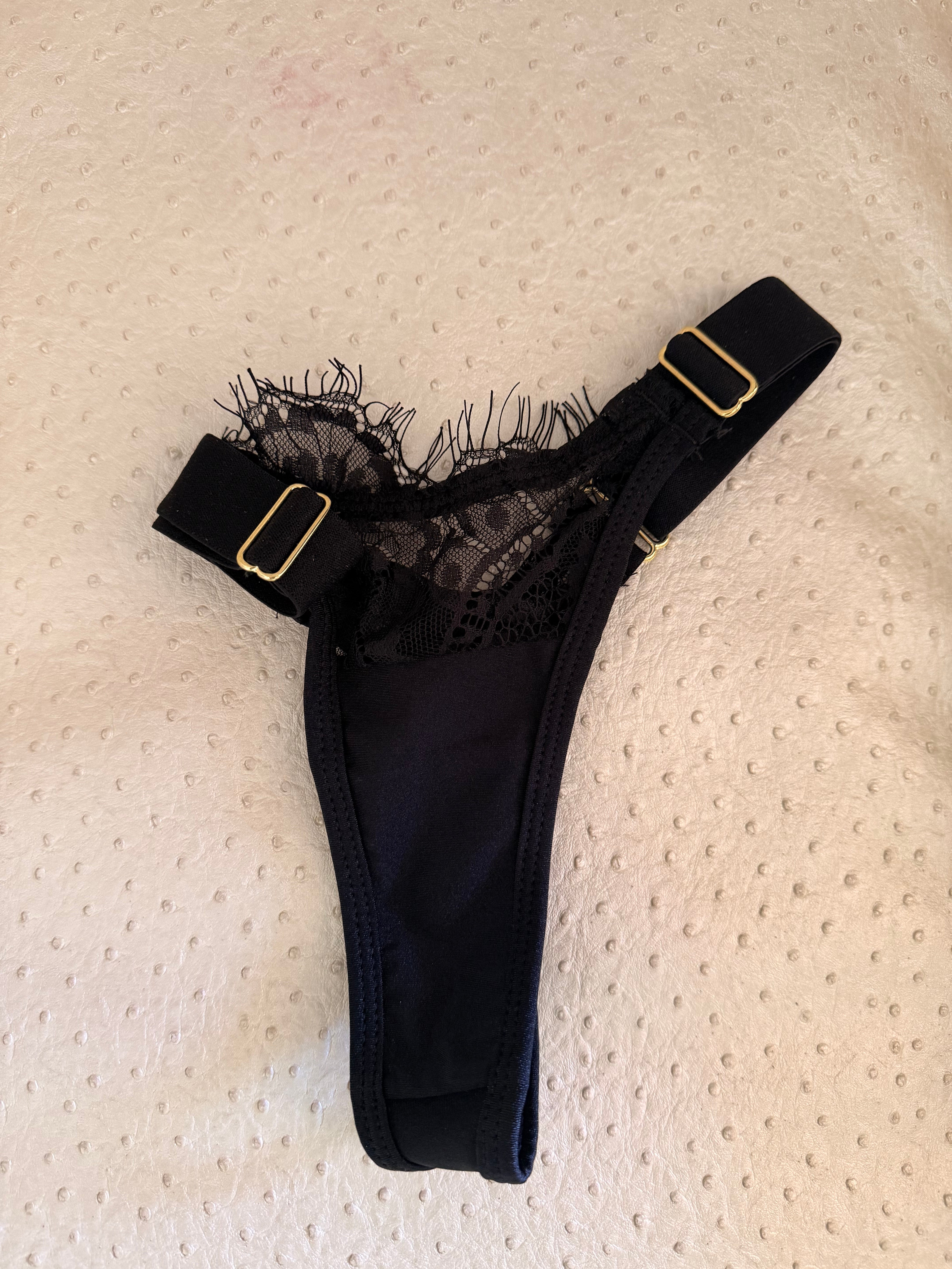 Black Lace Lingerie Set