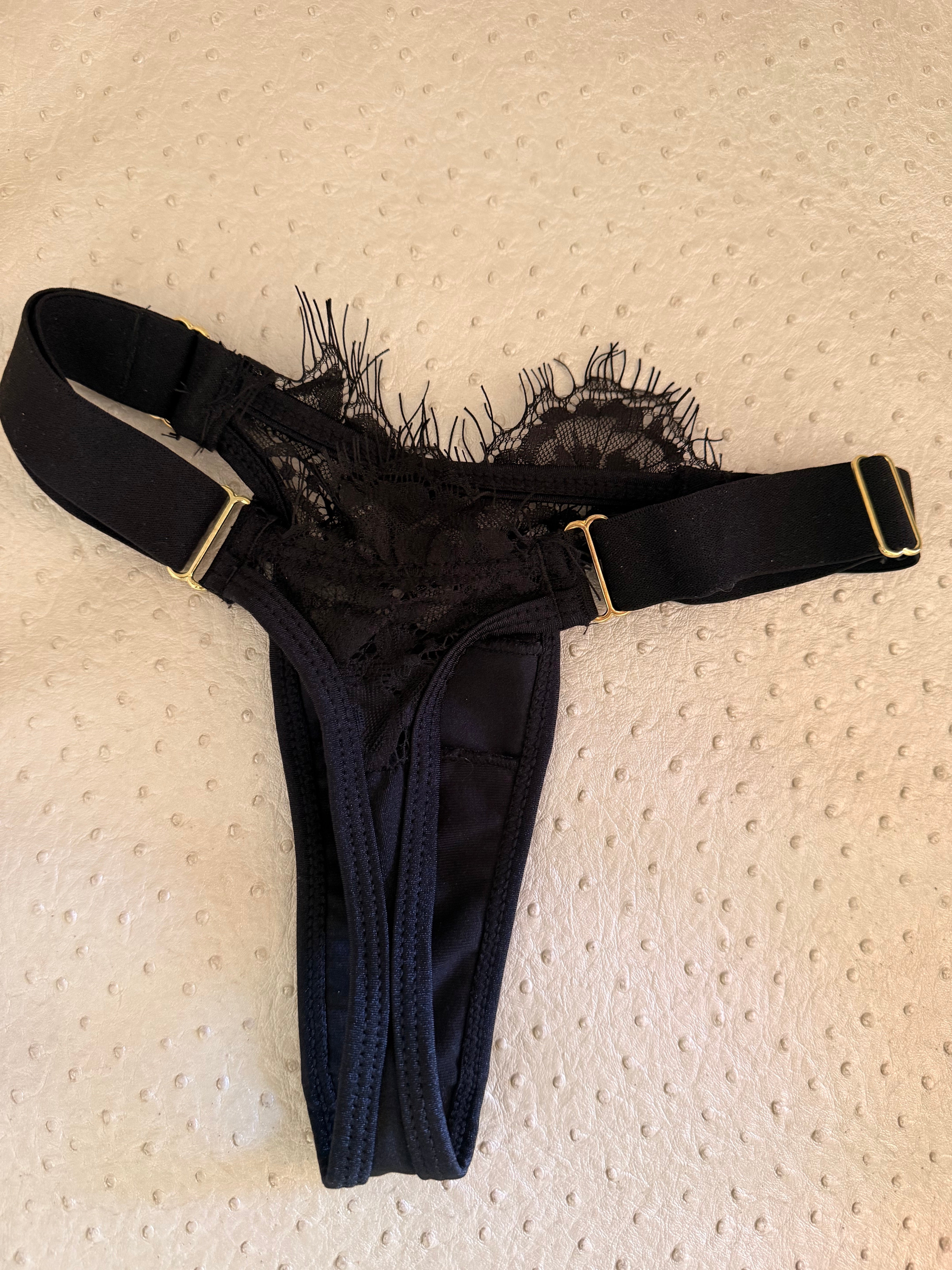 Black Lace Lingerie Set