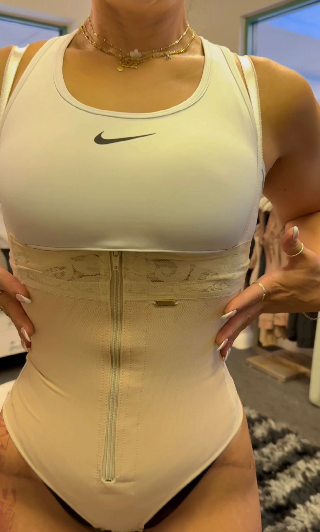 Faja Thong with zipper